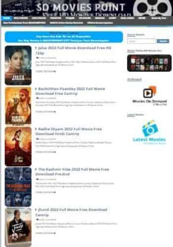 SD Movies Point 2022 : Free Download Bollywood, South & Hollywood Hindi Dubbed Movies